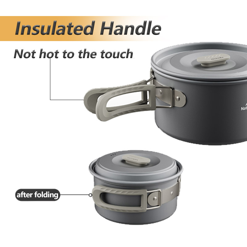 Naturehike Camping Cookware Ki - огляд і ціна Camping Cooking Set Jetboil