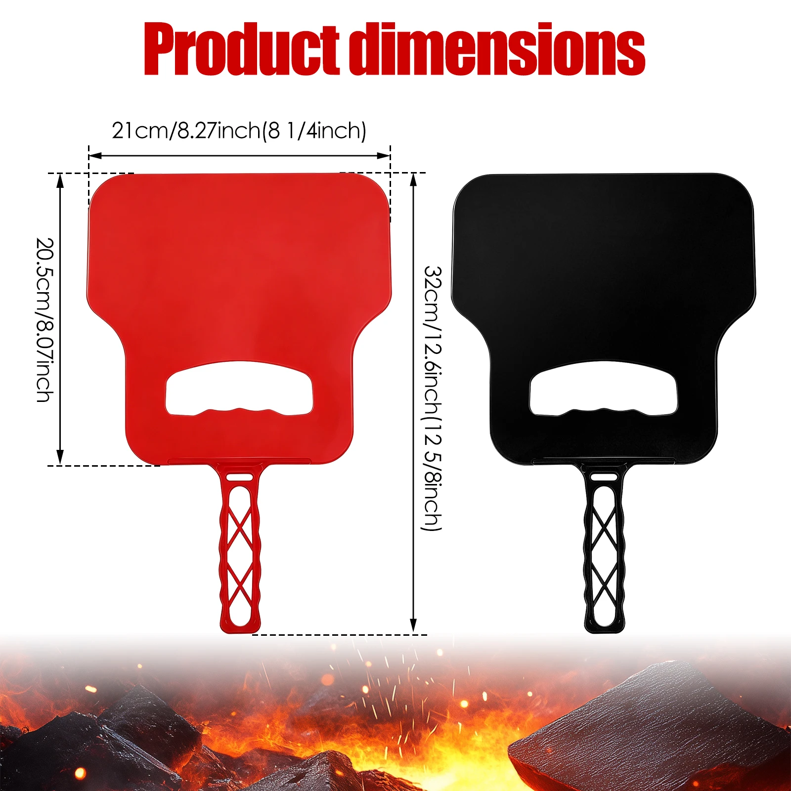 Manual Wind Maker Plastic Hand - огляд і ціна Camping Cooking Fire