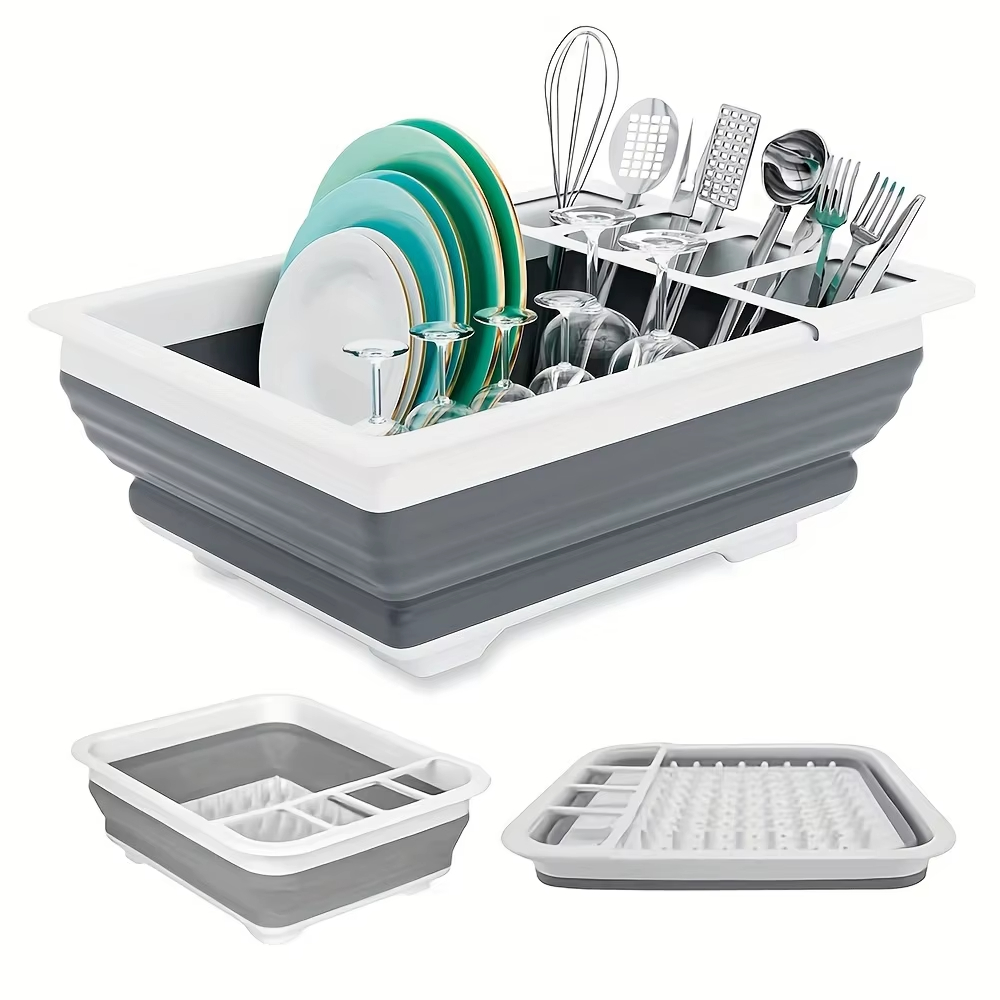 Collapsible Dish Drying Rack w - огляд і ціна Camping Cooking Survival