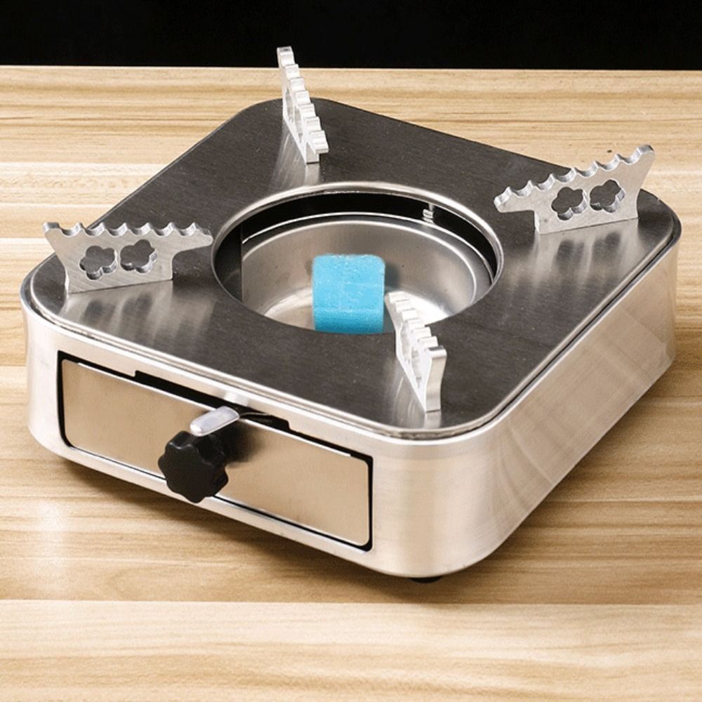 Portable Square Stainless Stee - огляд і ціна Camping Cooking Alcohol