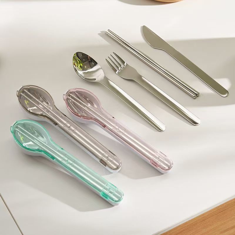 Portable Cutlery Set with Stor - огляд і ціна Camping Cooking Utensils