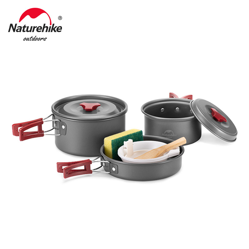 Naturehike Camping Pot Ultrali - огляд і ціна Camping Cooking Set Jetboil