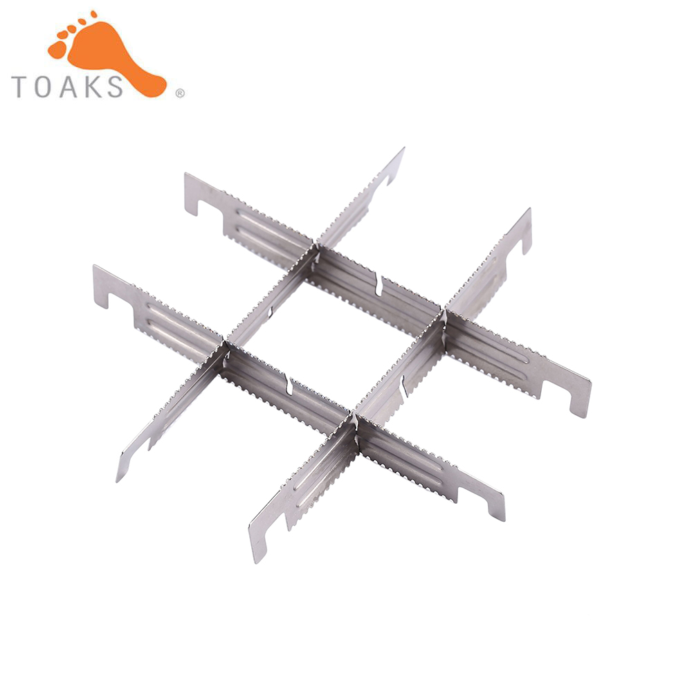 2/4/6pcs TOAKS Outdoor Titaniu - огляд і ціна Camping Cooking Wood Stove