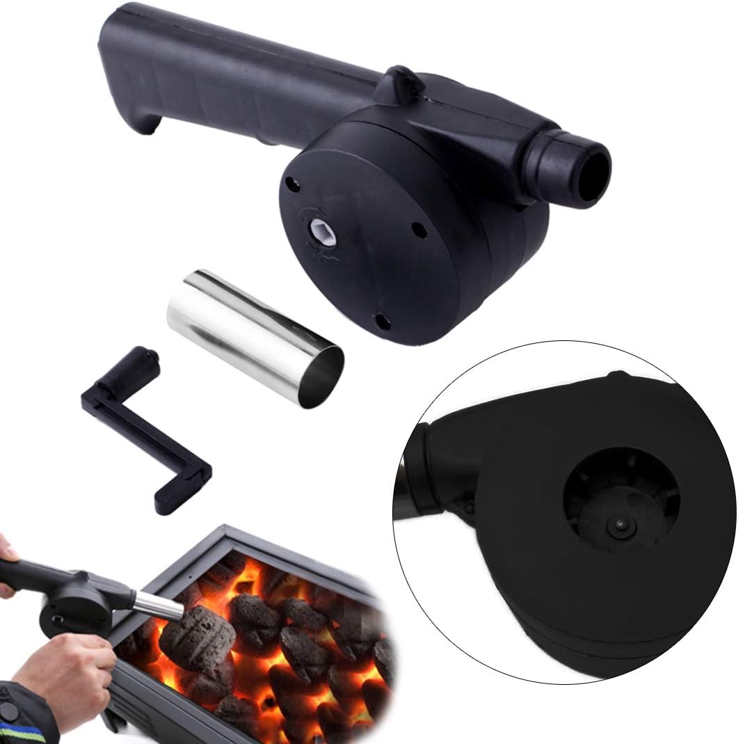 BBQ Fan Air Blower Fast Fire S - огляд і ціна Camping Cooking Fire