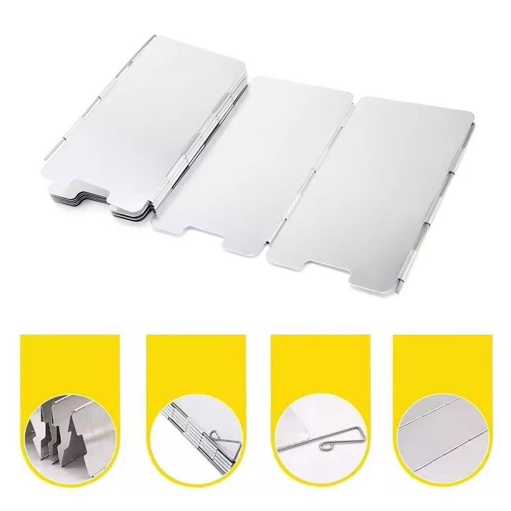 Outdoor Foldable Wind Shield C - огляд і ціна Camping Cooking Tripod