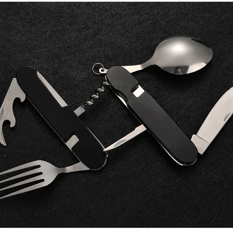 4 in 1 Folding Tableware Detac - огляд і ціна Camping Cooking Survival