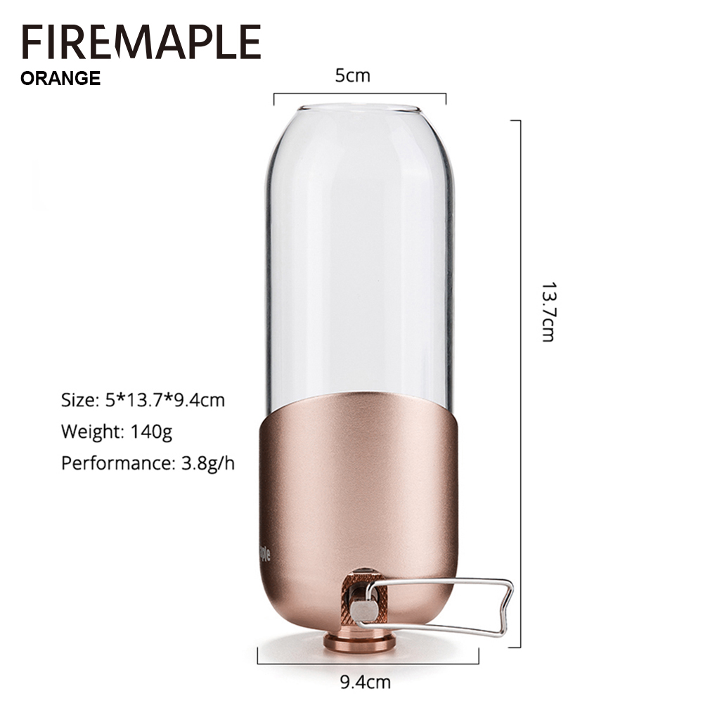 Fire Maple Orange Gas Lantern  - огляд і ціна Camping Cooking Hob