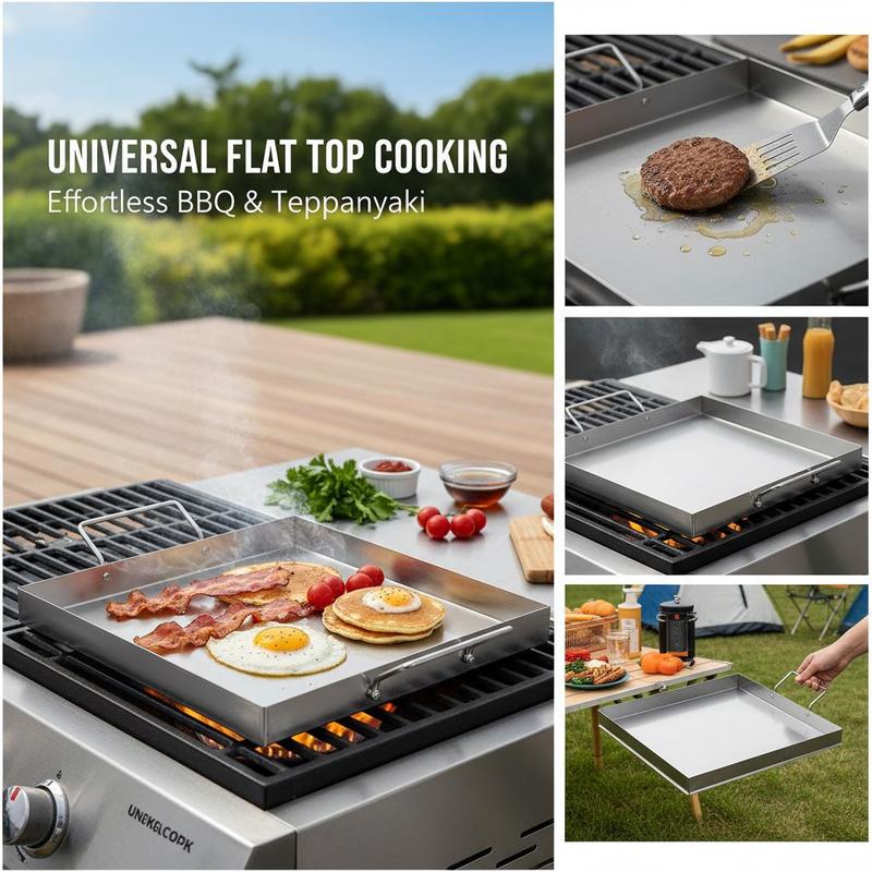 Universal Flat Top Griddle 18x - огляд і ціна Camping Cooking Hot Plate