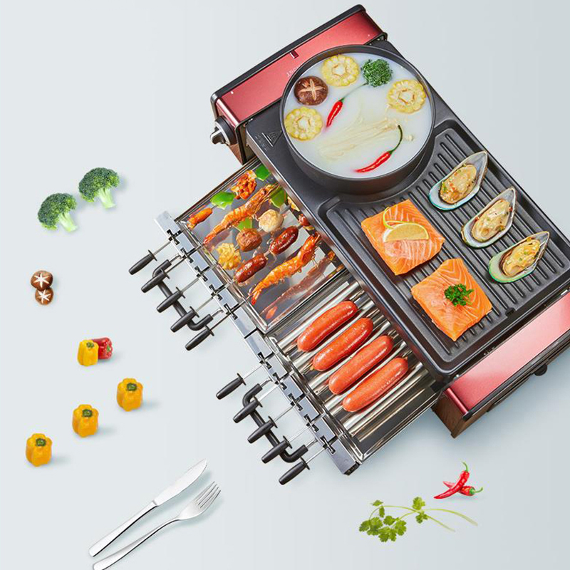 Electric Grill Camping Hot Pot - огляд і ціна Camping Cooking Hot Plate