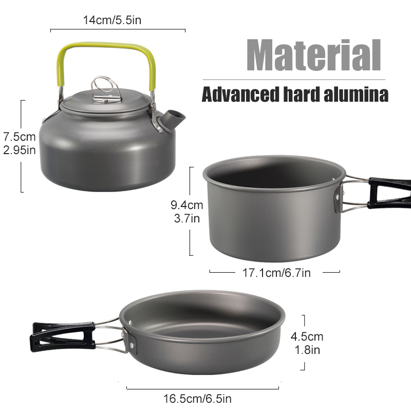 WESTTUNE Camping Cookware Kit  - огляд і ціна Camping Cooking Survival