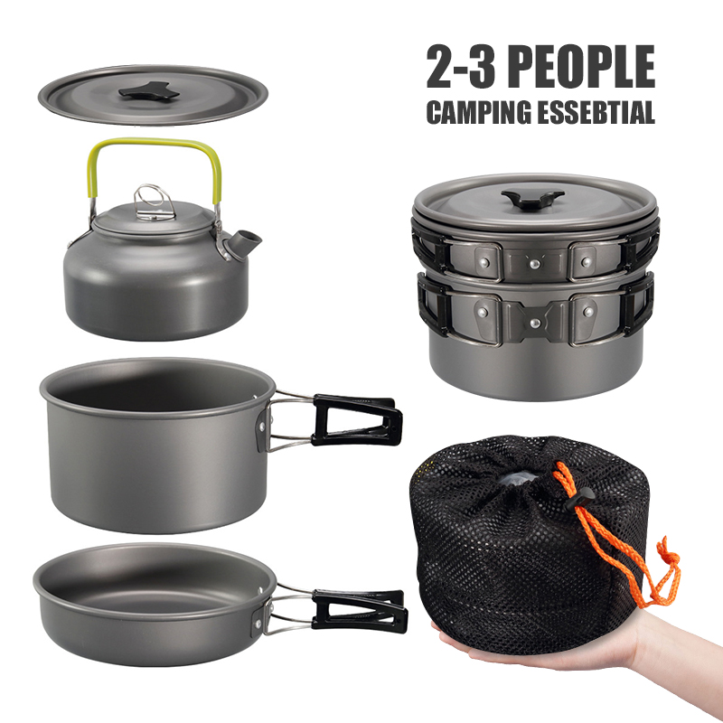 WESTTUNE Camping Cookware Kit  - огляд і ціна Camping Cooking Survival
