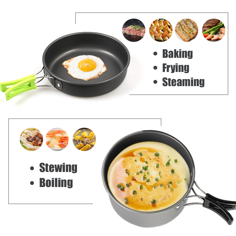 WESTTUNE Camping Cookware Kit  - огляд і ціна Camping Cooking Survival