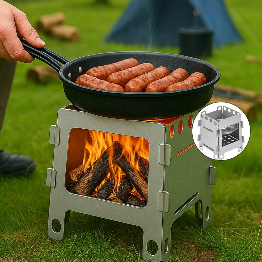 Camping Furnace Wood Stove Alc - огляд і ціна Camping Cooking Alcohol