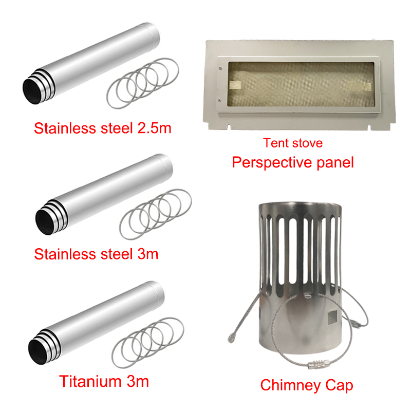 Camping Wood Stove Chimney Cap - огляд і ціна Camping Cooking Wood Stove