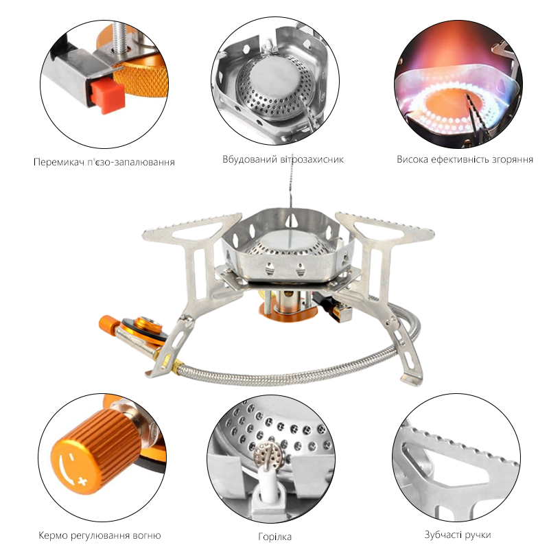 TARKA 3800W Camping Gas Stove  - огляд і ціна Camping Cooking Wood Stove