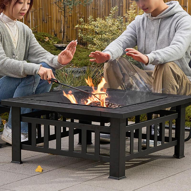 Camping Firewood Stove Square  - огляд і ціна Camping Cooking Wood Stove