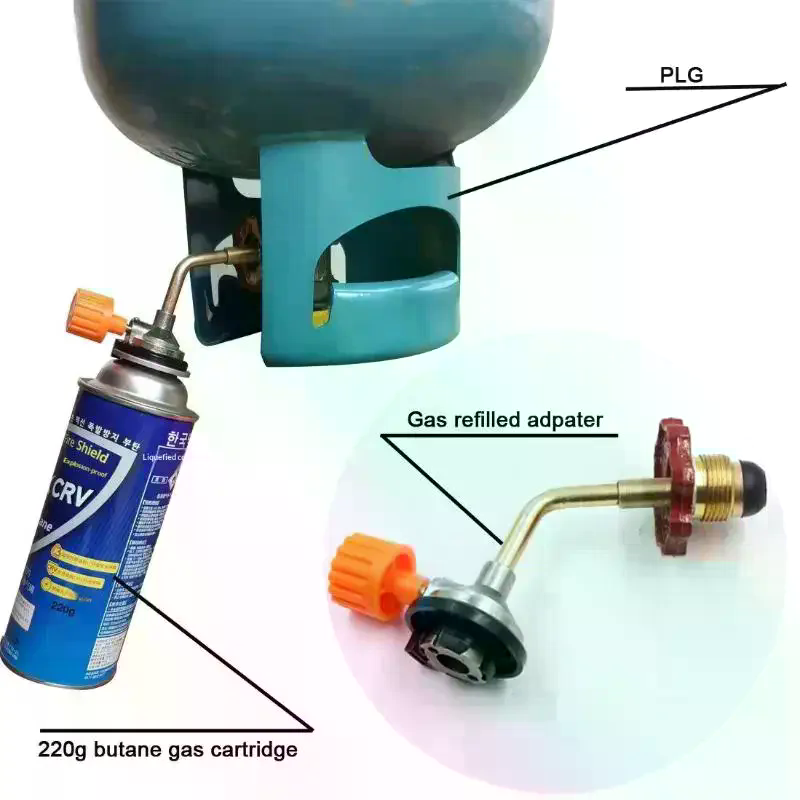 Gas Butane Cylinder Tank Refil - огляд і ціна Camping Cooking Hob