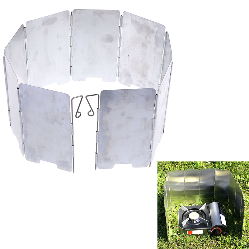 Hot Sale 9 Plate Foldable Wind - огляд і ціна Camping Cooking Hot Plate