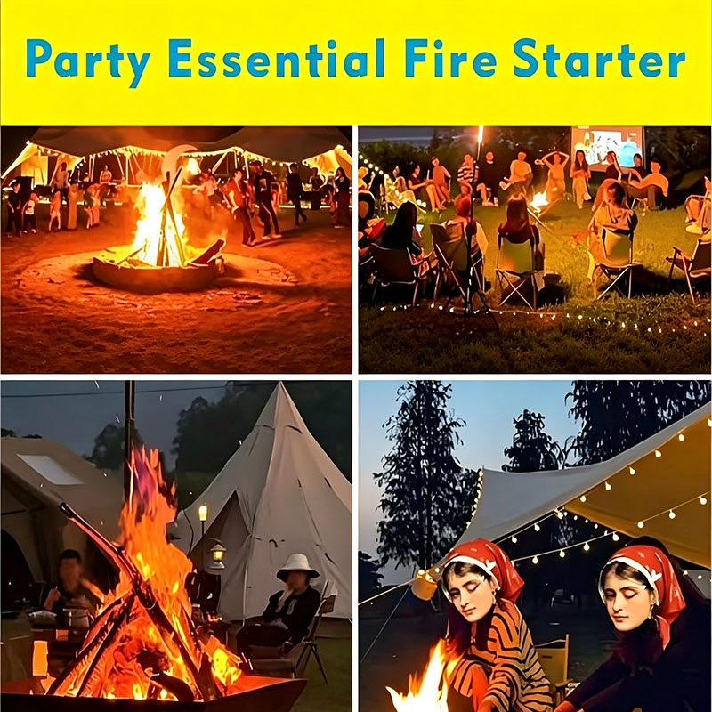 100 Pack Waterproof Fire Start - огляд і ціна Camping Cooking Fire
