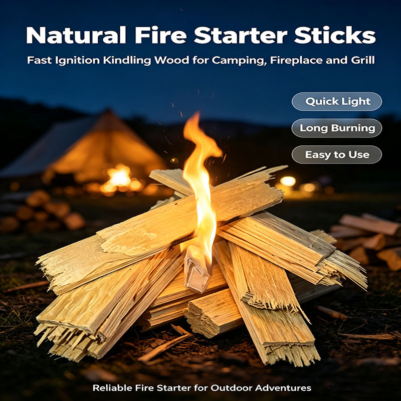 100 Pack Waterproof Fire Start - огляд і ціна Camping Cooking Fire