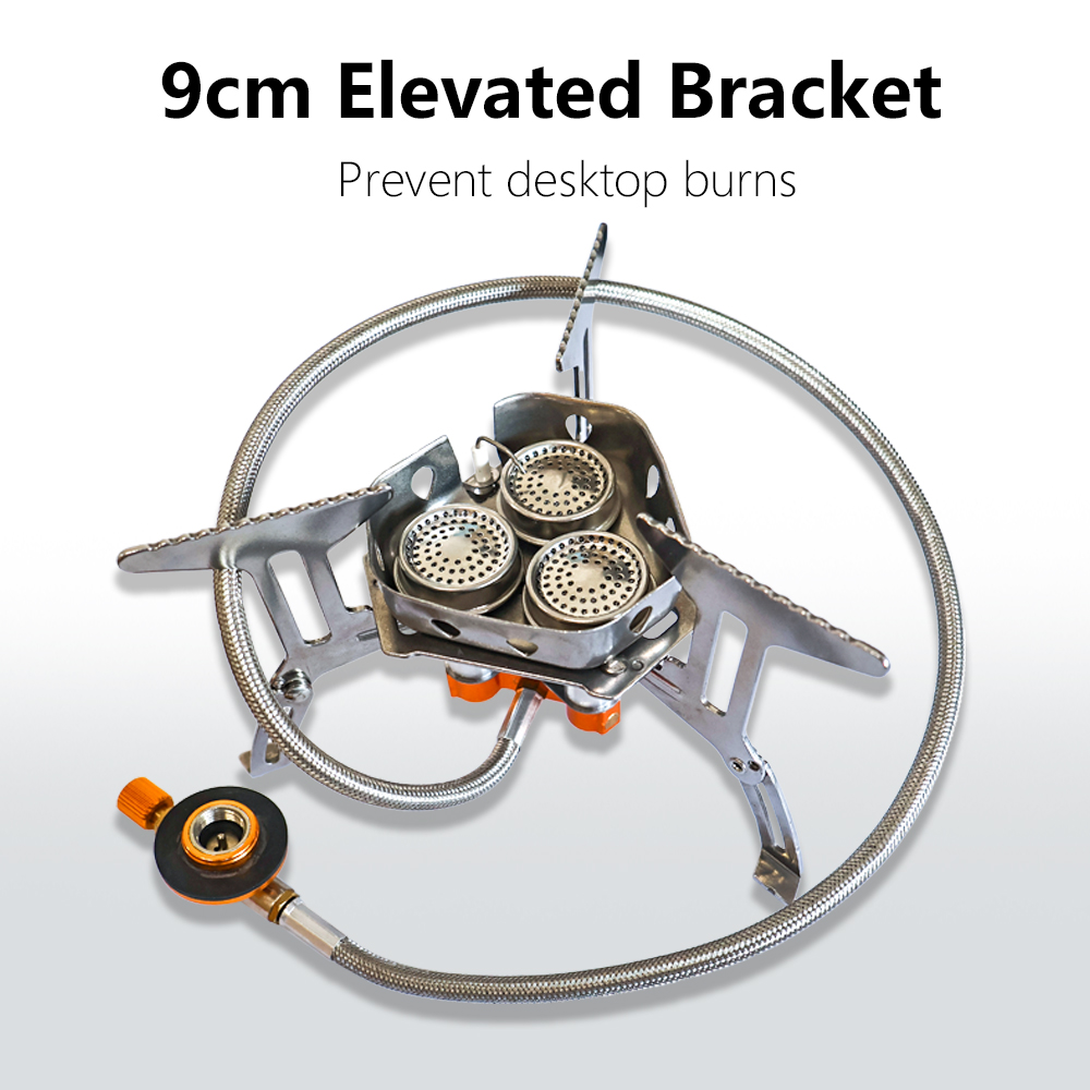 TARKA Camping Gas Stove 5800w  - огляд і ціна Camping Cooking Wood Stove