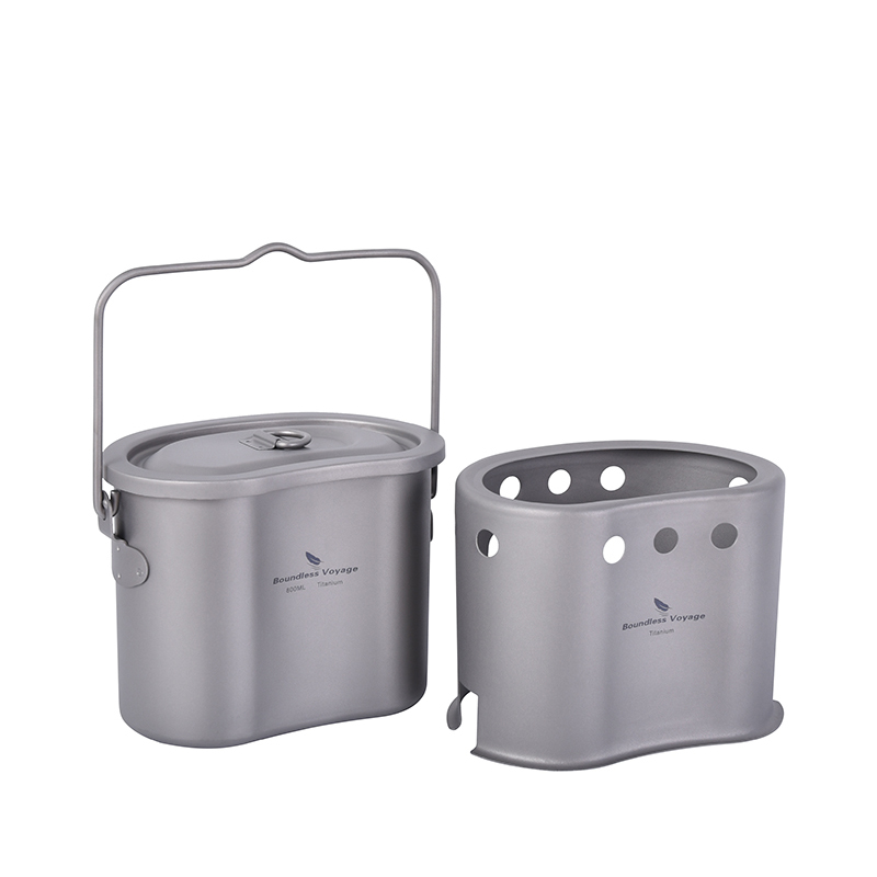 Boundless Voyage Titanium Cook - огляд і ціна Camping Cooking Wood Stove