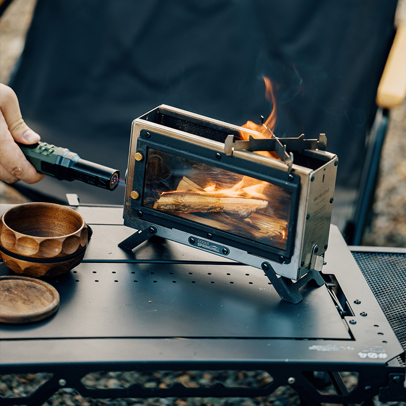 Goout Springhill Wood Stove Po - огляд і ціна Camping Cooking Fire