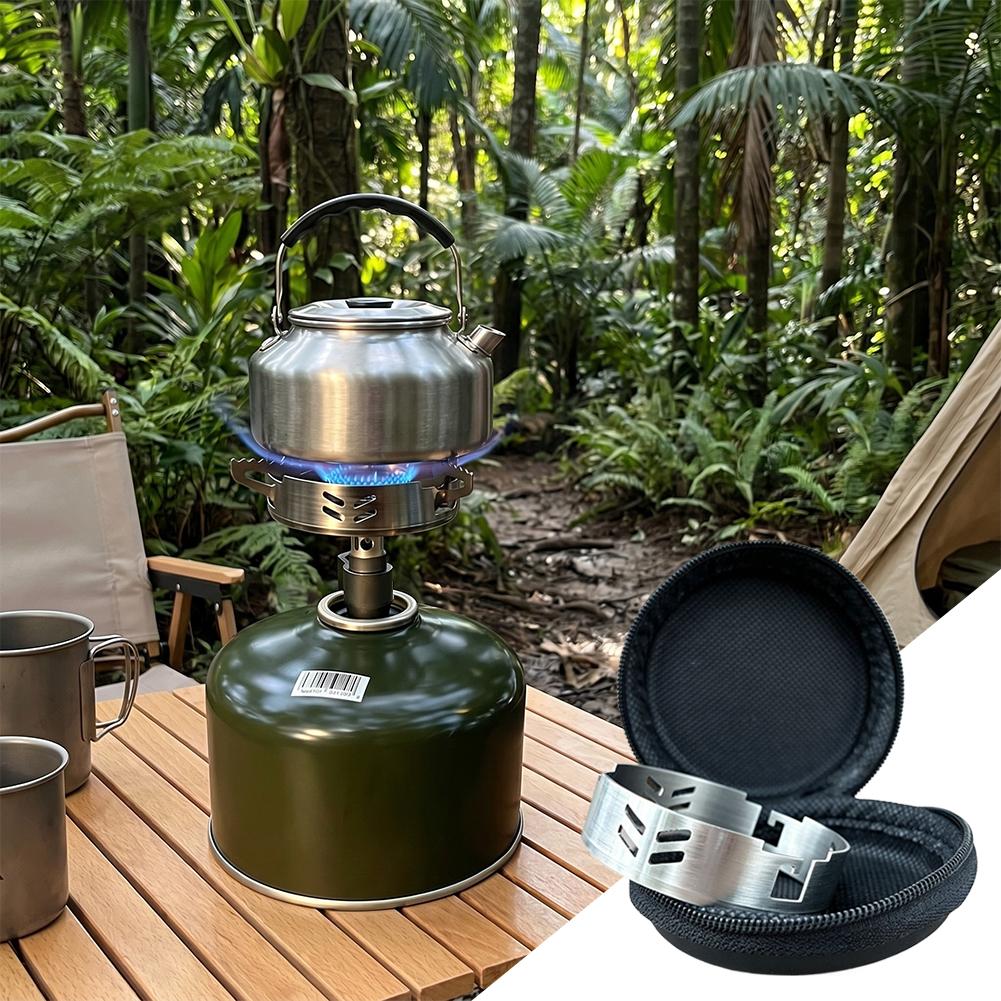 304 Stainless Steel Stove Wind - огляд і ціна Camping Cooking Set With Bag