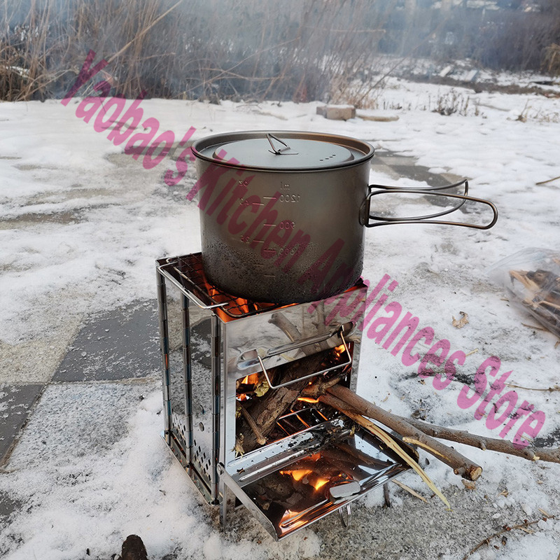 Wood Stove Outdoor Camping Equ - огляд і ціна Camping Cooking Wood Stove