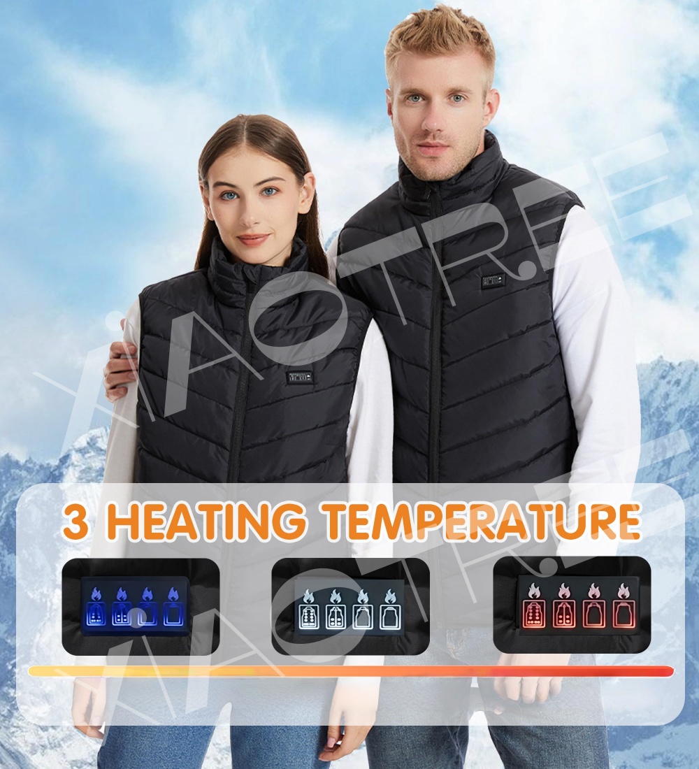 28/9 Areas Heated Vest Men Jac - огляд і ціна Camping Cooking Electric