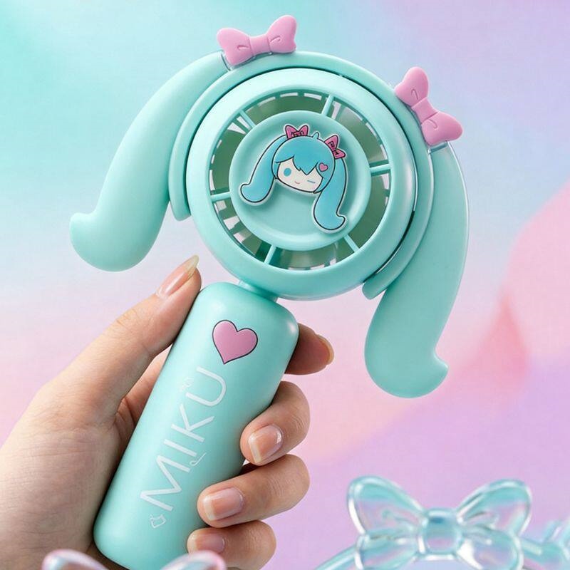 Hatsune Miku Mini Handheld Fan - огляд і ціна Camping Cooking Fire