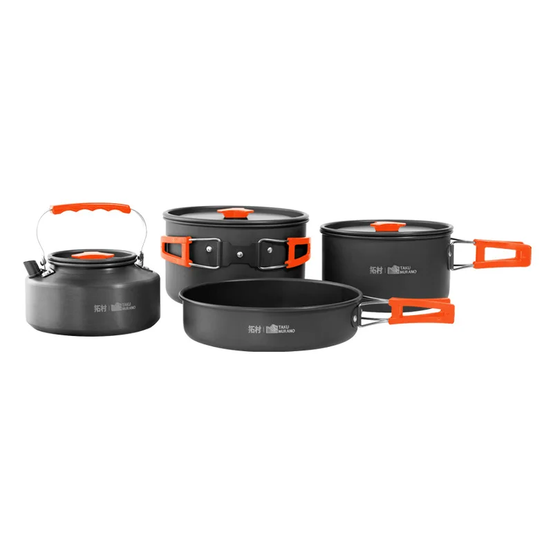 Camping Cookware Set Outdoor C - огляд і ціна Camping Cooking Set With Bag