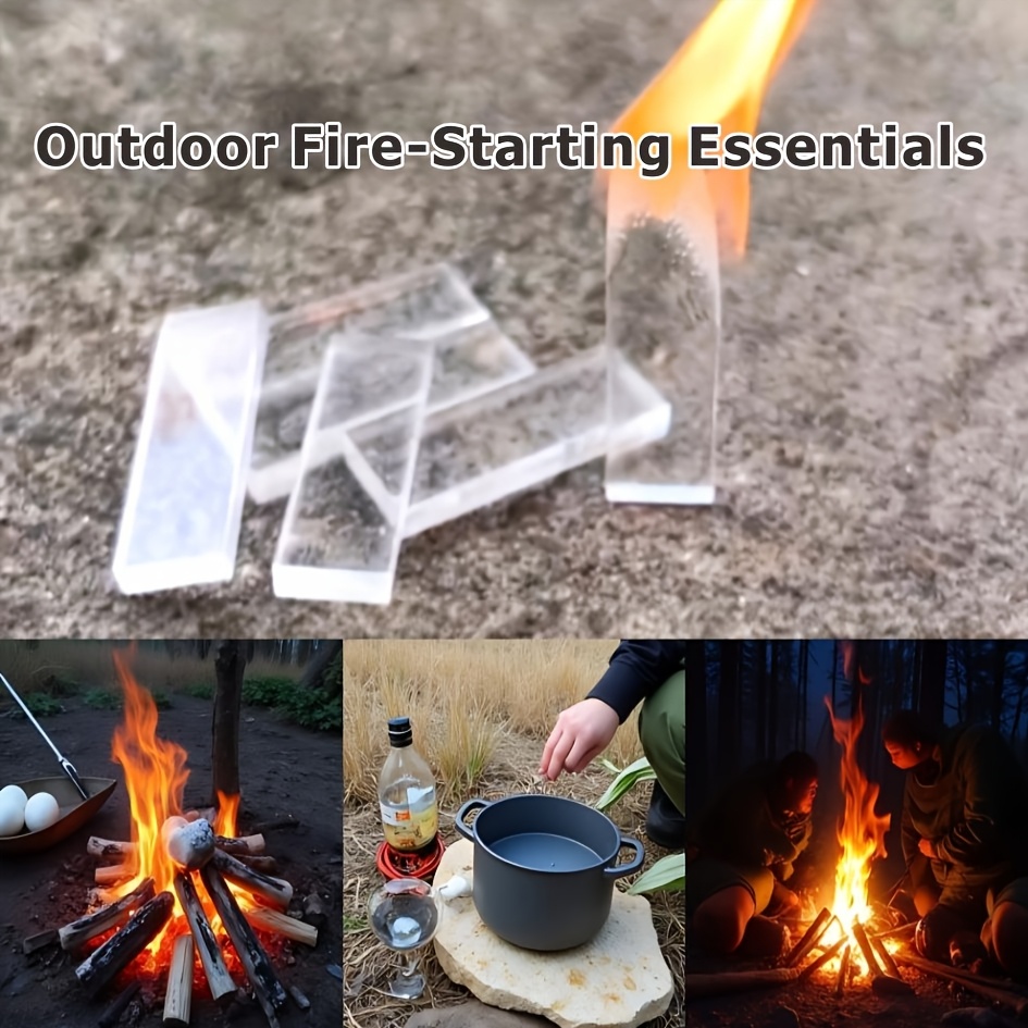 60PCS Waterproof Fire Starter  - огляд і ціна Camping Cooking Fire