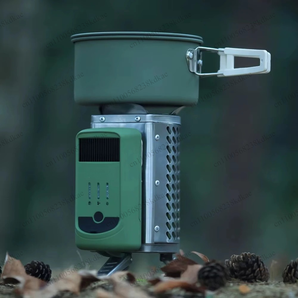 Smokeless Portable Wood Campin - огляд і ціна Camping Cooking Wood Stove