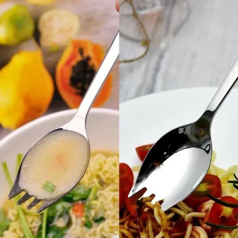 5pcs Spork Set Soup Spoon Tabl - огляд і ціна Camp Spork Set