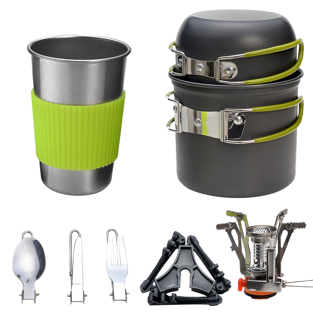 Outdoor Camping Cookware Set L - огляд і ціна Camping Cooking Sets