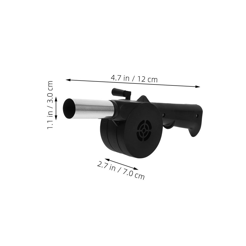 Manual Blower Black Hand Crank - огляд і ціна Camping Cooking Fire